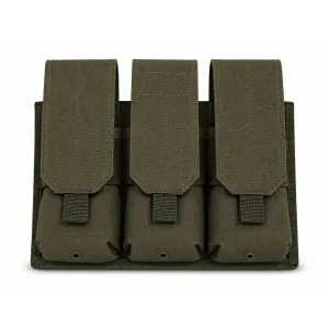 MidwayUSA MOLLE Triple AR-15 Magazine Pouch Olive Drab