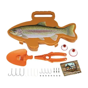 Flambeau Wild Bite Adventure Fishing Kit Non Lead Trout