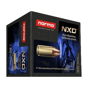 Norma NXD 380 ACP Ammo 56 Grain Norma NXD Fluted Lead Free Box of 20