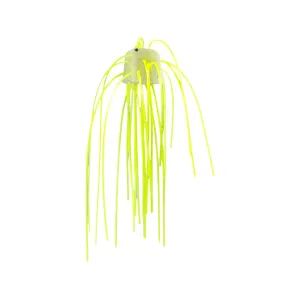 3 Brothers Baits Loaded Dice Bait White/Chartreuse