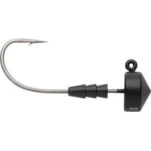VMC Redline Series Tungsten Ned Head 3/8oz Jighead 1/0 Matte Black