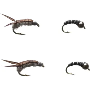 Cortland Fairplay Midge/Scud Fly Assortment 4PK