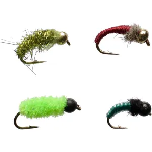 Cortland Fairplay Caddis Nymph Fly Assortment 4PK