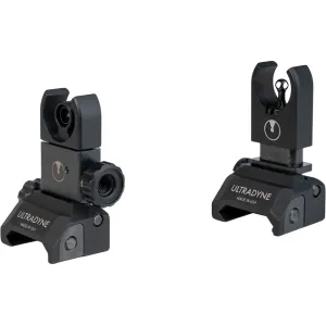 Ultradyne C4 Ar-10 Sight Set Black