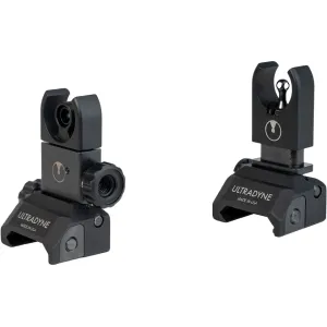 Ultradyne C4 AR-15 Sight Set Black