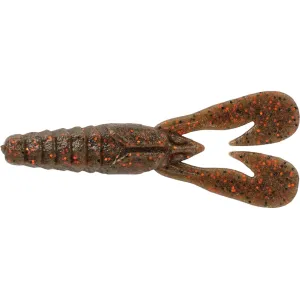 Berkley PowerBait MaxScent Stank-Bug 3.5" Craw Black Brown Amber
