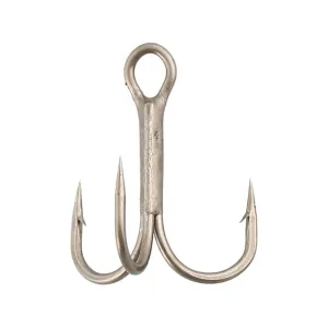Gamakatsu Round Bend Treble Hook #4 Bronze 11PK
