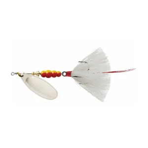 Mepps Aglia Dressed Inline Spinner 1/2oz White Tail Silver Blade