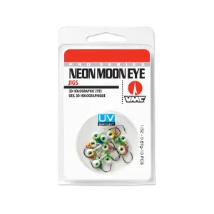 VMC Neon Moon Eye Jighead UV Lure Kit Assorted 1/32 oz