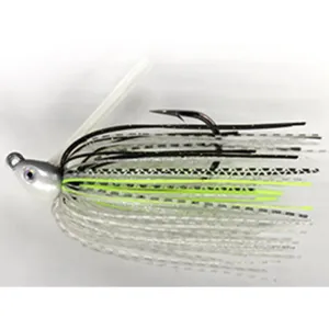Dirty Jigs No-Jack Swim Jig Chartreuse Shad 3/8 oz