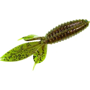Reaction Innovations Smallie Beaver 3.5" Creature Green Pumpkin