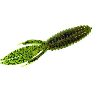 Reaction Innovations Smallie Beaver 3.5" Creature Watermelon/Green Pumpkin