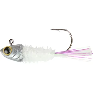 6th Sense Spangle Tinsel Jig Ghost Ice Minnow 1/4 oz