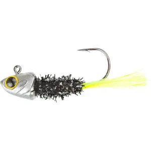 6th Sense Spangle Tinsel Jig Black Neon 1/4 oz