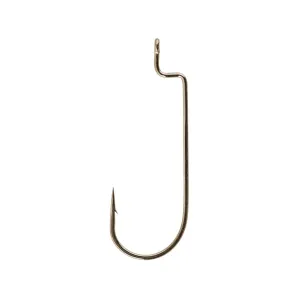 Gamakatsu Round Bend Offset Worm Hook #5 Bronze 5PK