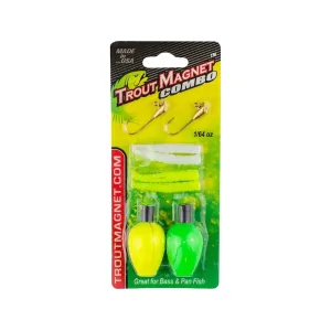 Trout Magnet Combo Pack White/Chartruese