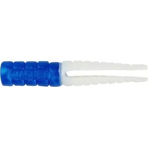 Crappie Magnet Grub Blue/White