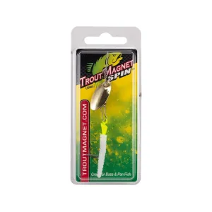 Trout Magnet Trout Spin Inline Spinner 1/64oz White Gold