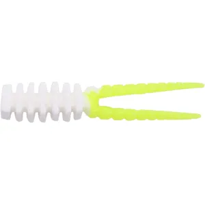 Crappie Magnet Hammer Grub White/Chartreuse