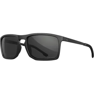 Wiley X Axe Polarized Sunglasses Matte Black Frame Captivate Gray Lens