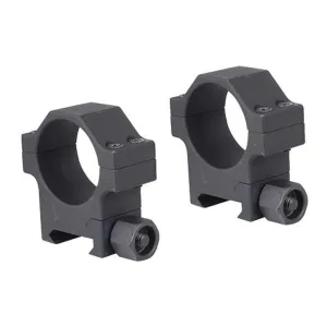 EGW Picatinny 30mm Scope Rings Matte Black Medium