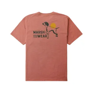 Marsh Wear Men's Field T Shirt Etruscan Red Heather 2XL