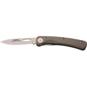 Knives of Alaska Featherlight Hunter Pocket Knife 3" Drop Point D2 Bead Blasted Blade G-10 Handle Olive Drab