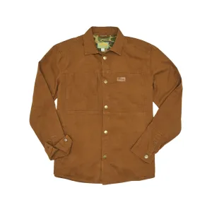 Marsh Wear Men's Delano Shirt Jacket Tobacco Large