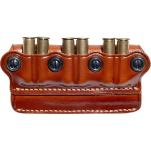 Galco Pick Six Belt Ammo Carrier 6-Round 44 Remington Magnum Leather Tan