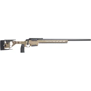 Seekins Precision Havak HIT PRO M3 Bolt Action Rifle 6.5 Creedmoor 24" Matte Threaded Barrel Black Frame Flat Dark Earth Pistol Grip