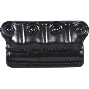 Galco Pick Six Belt Ammo Carrier 6-Round 357 Magnum Leather Black