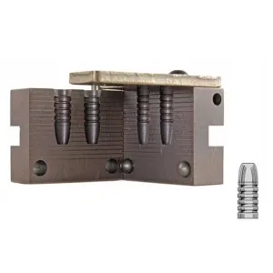 Saeco 2 Cavity Bullet Mold 632 32-40 WCF (324 Diameter) Tapered Style 165 Grain Flat Nose