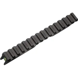 Area 419 Improved 1-Piece Picatinny Scope Base Anschutz 1761 30 MOA Integrated Bubble Level Matte Black