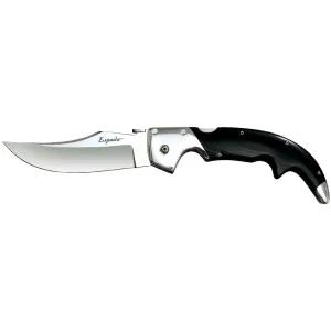 Cold Steel Espada Large Folding Tactical Knife 5.5" Clip Point S35VN Alloy Steel Blade G-10 Handle Black