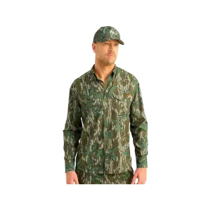 Nomad Men's Ambush Long Sleeve Shirt Mossy Oak Greenleaf 2XL