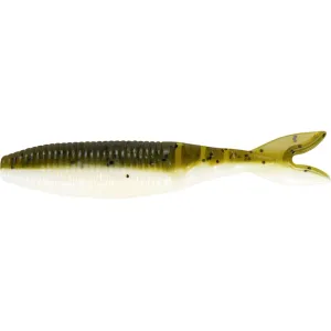 Yamamoto Zako Slim 3.5" Swimbait Green Pumpkin W/Black/White