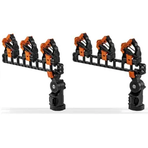 YakAttack SideStage Pro Kayak Rod Rack with LockNLoad Track Mounting System