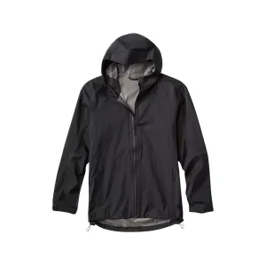 Orvis Men's Ultralight Storm 2.5L Rain Jacket Black Medium