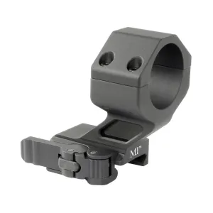 Midwest Industries QD Extended 30mm Ring Red Dot Mount Lower Co-Witness Matte Black