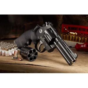 Korth Mongoose 357 Magnum Revolver 4" Black DLC Barrel 6 Round Black Grip
