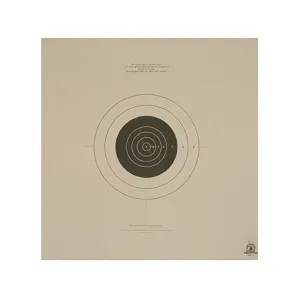 NRA Official High Power Rifle Target MR-31 100-Yard (Simulates 600-Yard) Slow Fire Paper 100PK