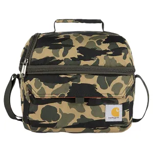 Carhartt Insulated 12 Can Two Compartment Lunch Cooler Blind Duck Camo