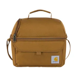 Carhartt Insulated 12 Can Two Compartment Lunch Cooler Carhartt Brown