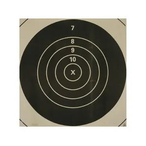 NRA Official High Power Rifle Target Repair Center MR-1C 600-Yard Slow Fire Paper 50PK