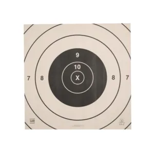 NRA Official High Power Rifle Target Repair Center SR-C 200-Yard Slow and Rapid Fire Paper 100PK
