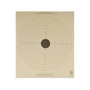 NRA Official Air Rifle Training Target TQ-18 10 Meter Training Paper 100PK
