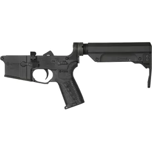 CMMG RESOLUTE Mk4/AR15 Complete Lower Receiver Mil-Spec Trigger Armor Black