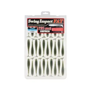 Keitech Fat Swing Impact Pro Pack 3.8" Swimbait Smallmouth Magic