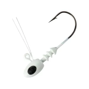 Bobby Garland Brushoff 1/16oz Darter Jighead Mo'Glo Ghost