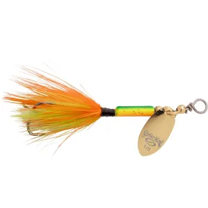 Strike King Bitsy Spin Inline Spinner 3/8oz Bleeding Firetiger Gold